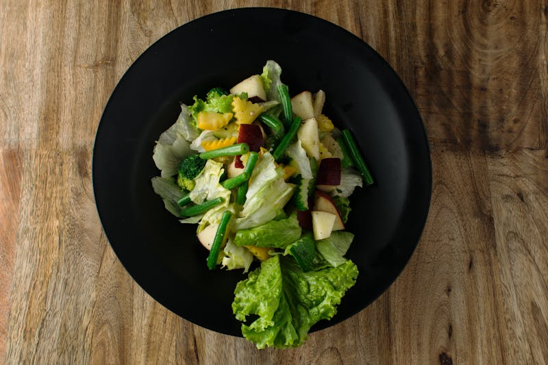 House garden salad with vinaigrette