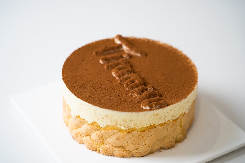 Classic tiramisu dessert
